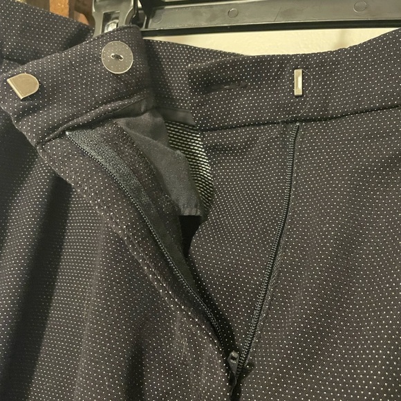 H&M Navy Blue Polka Dot Women’s Slacks - Picture 6 of 10